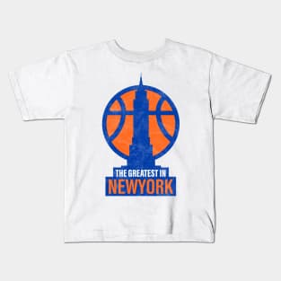 the Greatest in NYC are Back! Knicks Fan Gift Kids T-Shirt